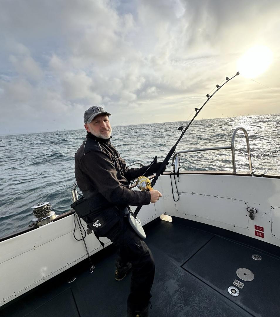 Opportunity Charters Plymouth South West UK Bluefin Tuna Sports Fishing - Looking For Tuna from our Workboat Charlie Boy