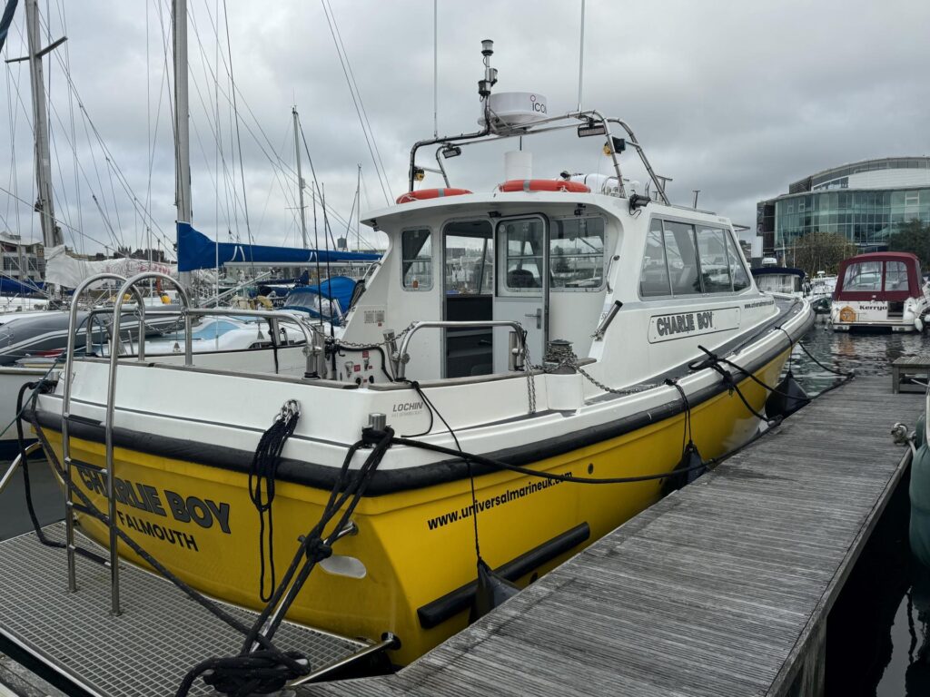 Opportunity Charters Plymouth South West UK Bluefin Tuna Sports Fishing - Our Lochin333 Fishing Boat Charlie Boy