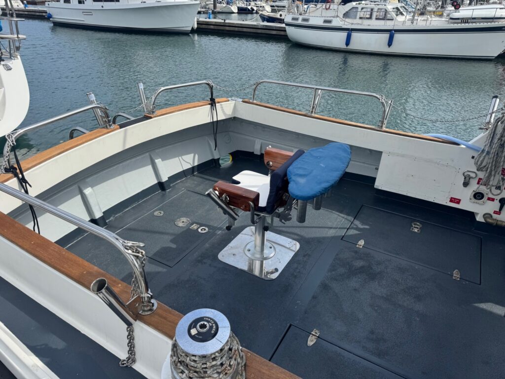 Opportunity Charters Blue Fin Tuna Fishing Plymouth Southwest UK - Charlie Boy Sporting New Fighting Chair