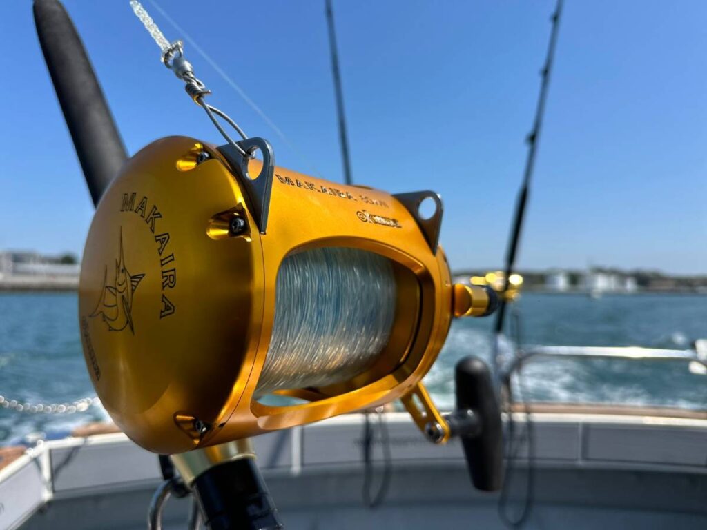 Opportunity Charters Charlie Boy departing for a successful day big game fishing and catching Bluefin Tuna on the latest equipment
