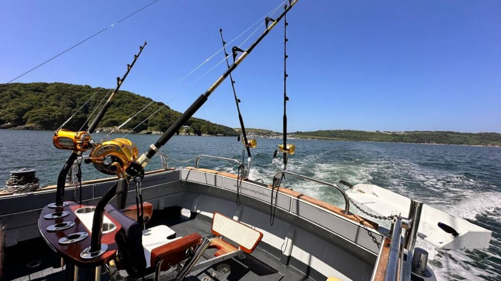 Opportunity Charters Charlie Boy during a successful day fishing and catching Bluefin Tuna