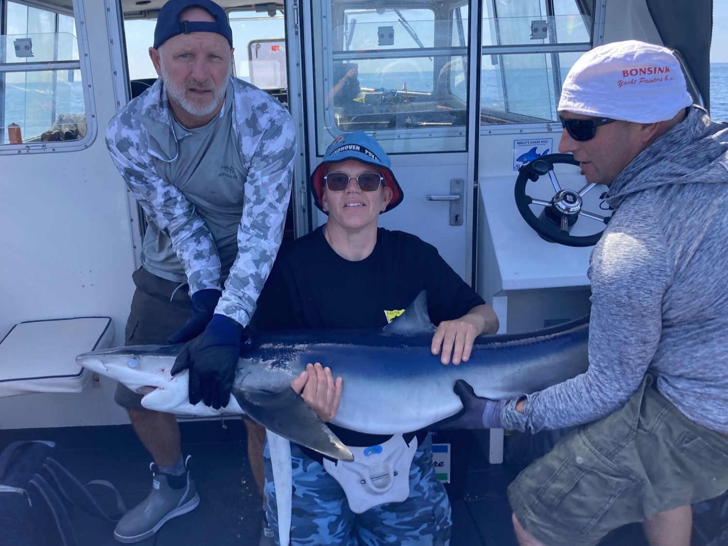 Opportunity Charters Shark Angling Club of Great Britain Shark catches 2025 Looe Shark Fishing 2