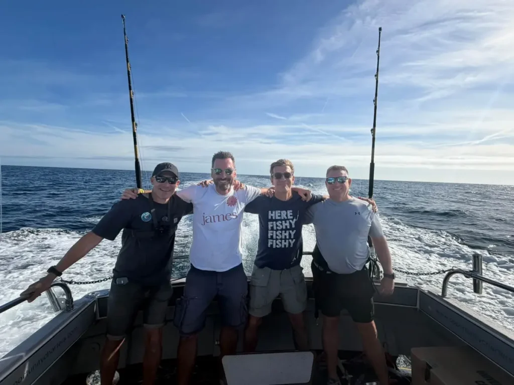 Best Tuna Fishing Charter with Opportunity Charters, happy customers September 2026 Plymouth Devon